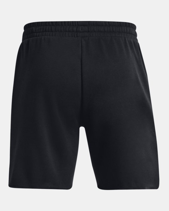 Men's Project Rock Rival Fleece Shorts, Black, pdpMainDesktop image number 5